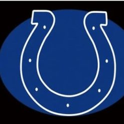 Indianapolis Colts Black Helmet Logo Flag 3X5 Ft Polyester Banner USA 90x150cm
