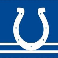 Indianapolis Colts Three Lines Flag 3X5 Ft Polyester Banner USA 90x150cm