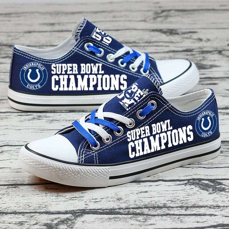 Alternative view of Indianapolis Colts Sport Sneakers Shoes For Men Women Fans