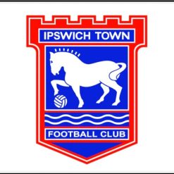 Ipswich Town Football Club White Flag 3x5ft Banner Polyester