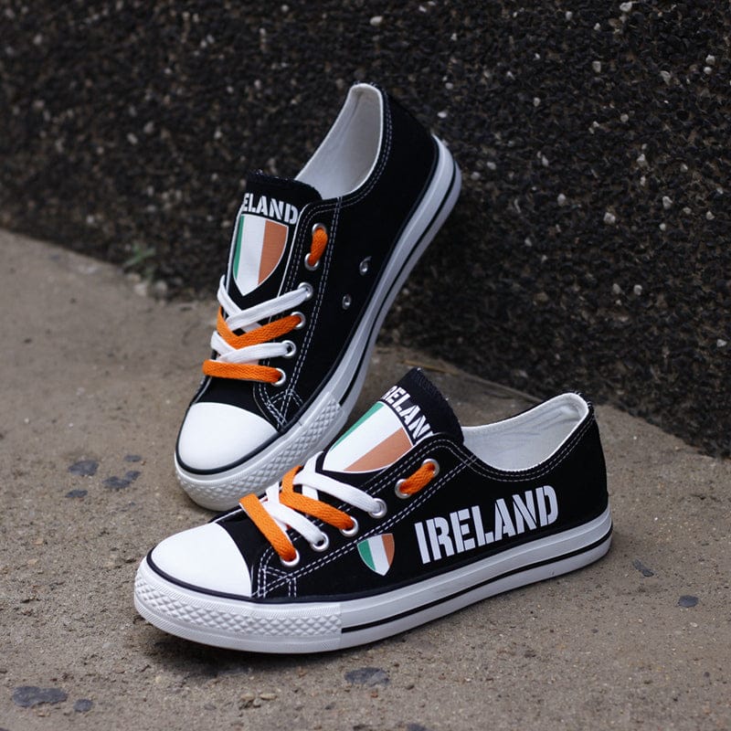 Ireland Canvas Sneakers Shoes For Men Women Fans