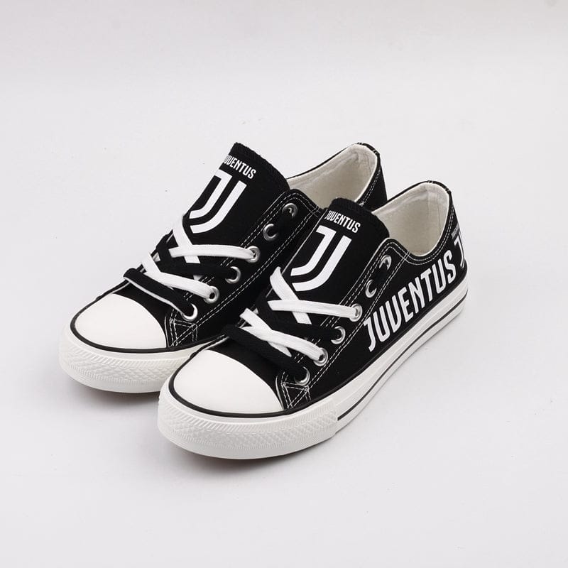 Alternative view of Juventus Low Top Canvas Sport Sneakers Shoes For Men Women Fans