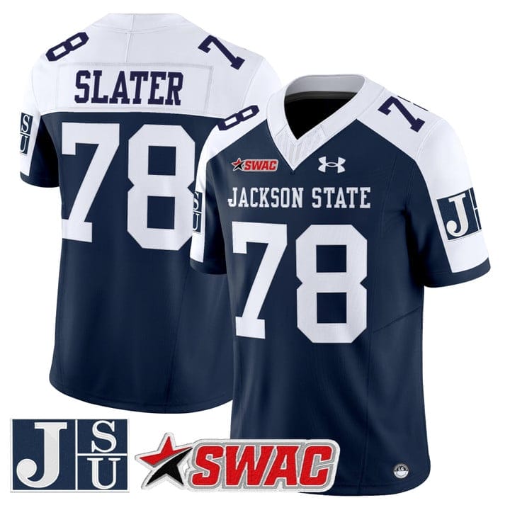 Jackie Slater Jersey #78 Jackson State Tigers 2025 Limited Stitched - Image 5