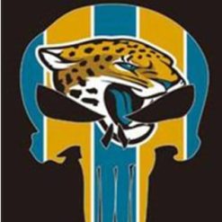 Jacksonville Jaguars Digital Vertical Flag 3X5 Ft Polyester Banner USA 90x150cm