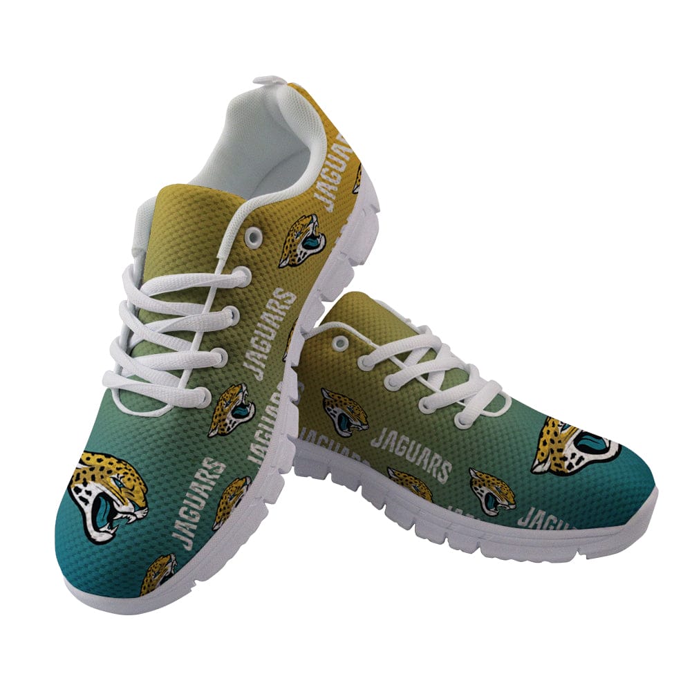 Jacksonville Jaguars Patterns NLF Sneakers Shoes