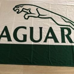 Jaguar Racing Sport Blue White Flag 3X5 Ft Polyester Banner USA 90x150cm