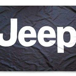 Jeep Black Flag 3X5 Ft Polyester Banner USA 90x150cm