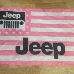 Jeep Flag White Star 3X5 Ft Polyester Banner USA 90x150cm