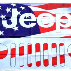 Jeep USA Flag 3X5 Ft Polyester USA 90x150cm