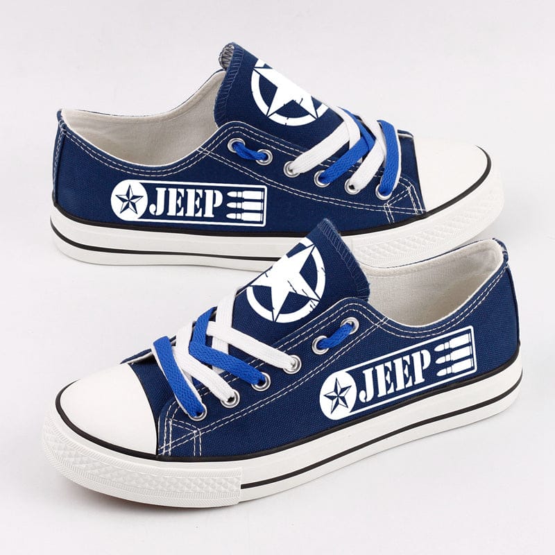 Alternative view of Jeep Canvas Sneakers Shoes For Men Women Fans