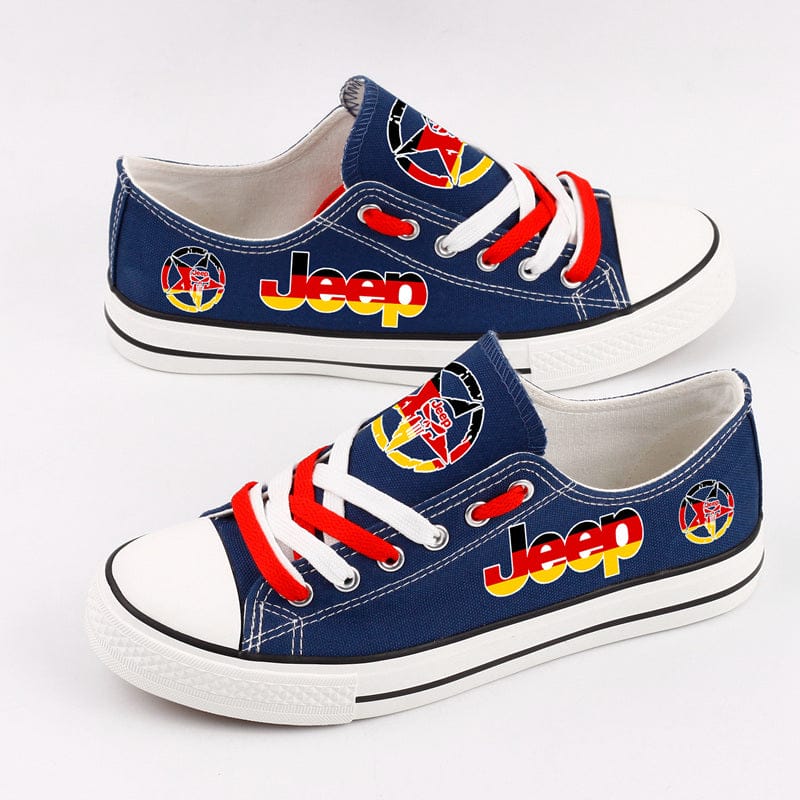 Alternative view of Jeep Germany Canvas Sneakers Shoes For Men Women Fans