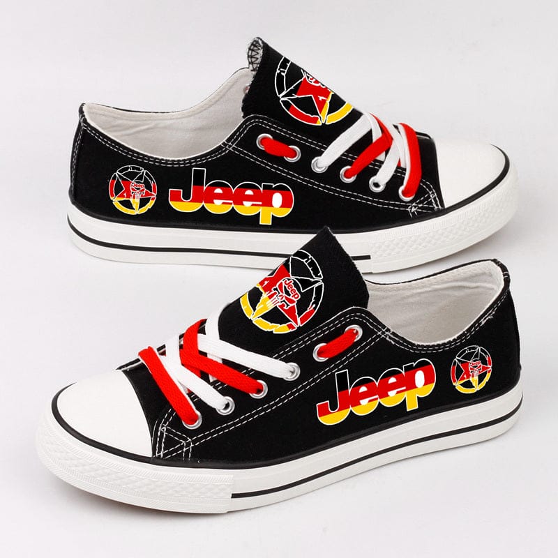 Jeep Germany Canvas Sneakers Shoes For Men Women Fans