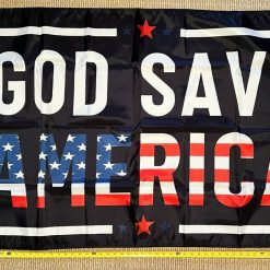 Jesus Flag God Save America B In God We Trust Hope Sign USA 3x5'