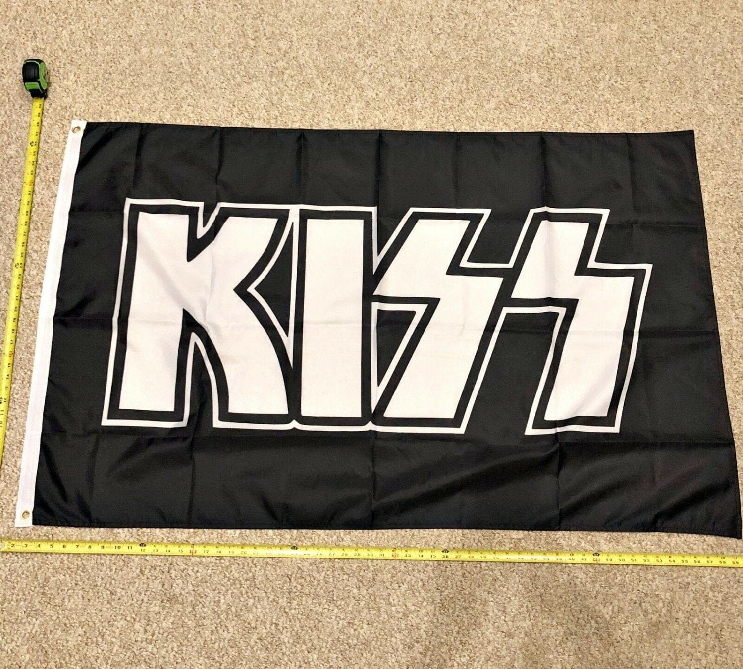 KISS Flag Banner Poster 3x5ft Stephen Tyler Rare Flags Ace Frehley