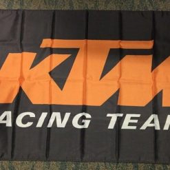 KTM Racing Style 1 Banner Flag - Team Motorbike Motor Cycle Bike Dirt Road Club 3x5ft