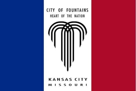 Kansas City Chiefs City Heart Of The Nation Flag 3X5 Ft Polyester Banner USA 90x150cm