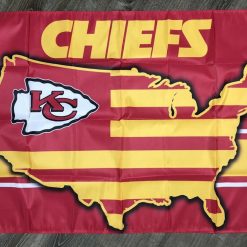Kansas City Chiefs Flag 3x5 ft Sports Football Banner Man-Cave Garage