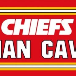 Kansas City Chiefs Man Cave Flag 3X5 Ft Polyester Banner USA 90x150cm
