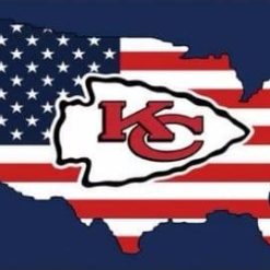 Kansas City Chiefs US Flag 3X5 Ft Polyester Banner USA 90x150cm