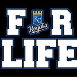 Kansas City Royals For Life Flag 3X5Ft Banner USA Polyester with Brass Grommets
