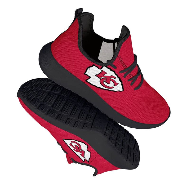 Alternative view of Kansas City Chiefs Team Name Limited Sneaker Shoes For Men Women Fans