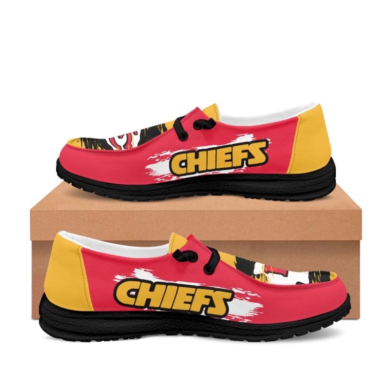 Alternative view of Kansas City Chiefs BZ15 Sneakers Shoes For Men Women Fans