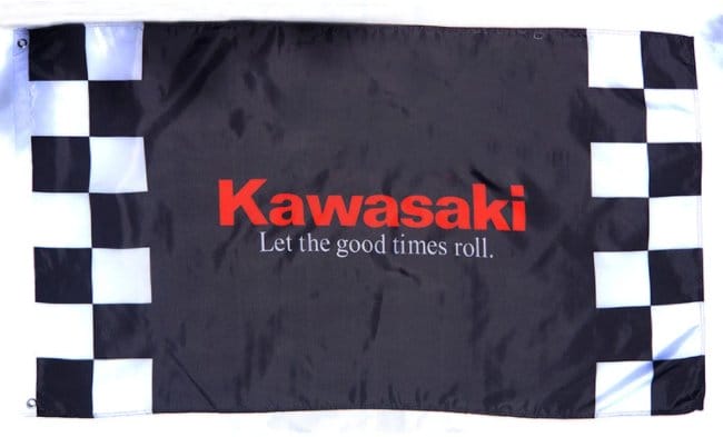 Kawasaki Flag 3X5 Ft Polyester Banner USA 90x150cm