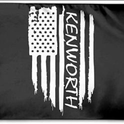 Kenworth Flag Black 3X5 Ft Polyester Banner USA 90x150cm