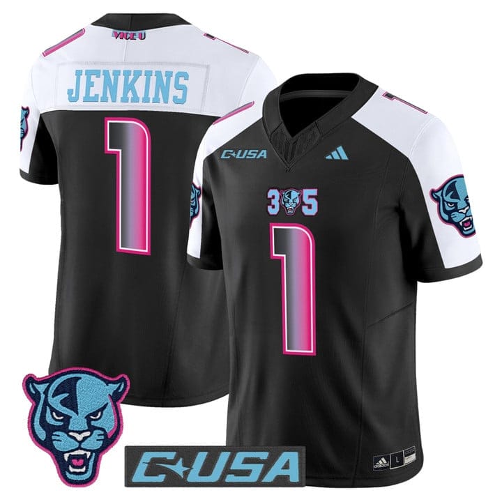 Keyone Jenkins Jersey #1 Florida International Panthers 2025 Stitched - Image 3