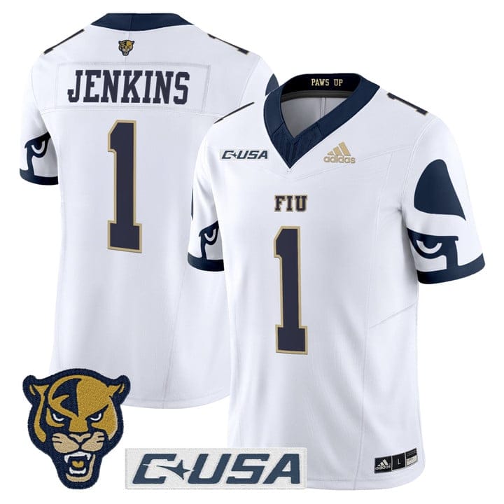 Keyone Jenkins Jersey #1 Florida International Panthers 2025 Stitched - Image 5