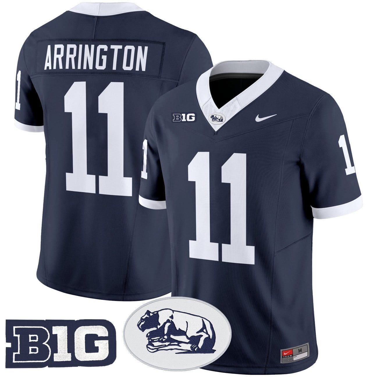 Alternative view of LaVar Arrington Jersey #11 Penn State Nittany Lions 2025 Throwback Limited Stitched