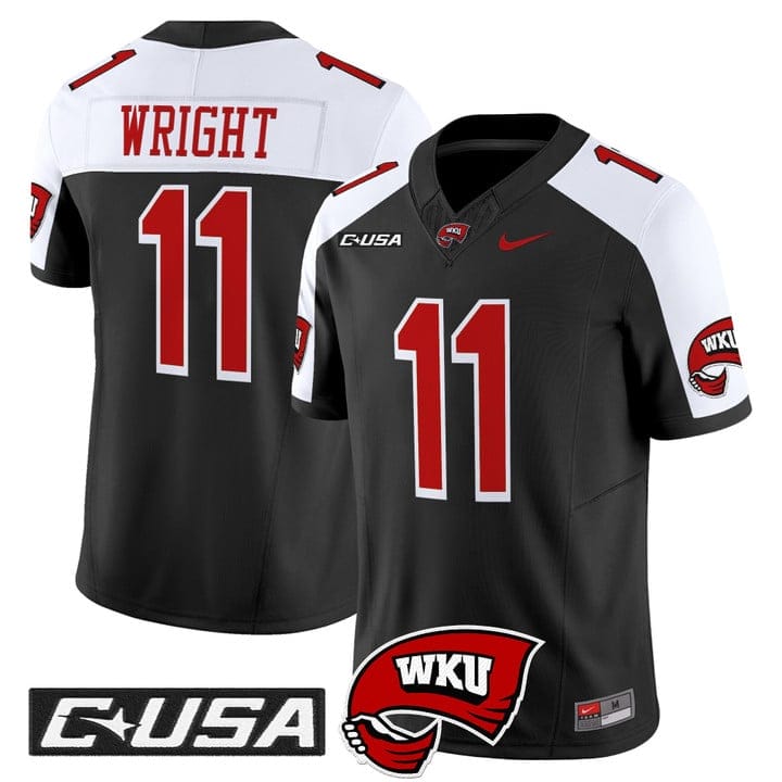 La'Vell Wright Jersey #11 Western Kentucky Hilltoppers 2025 Stitched - Image 3