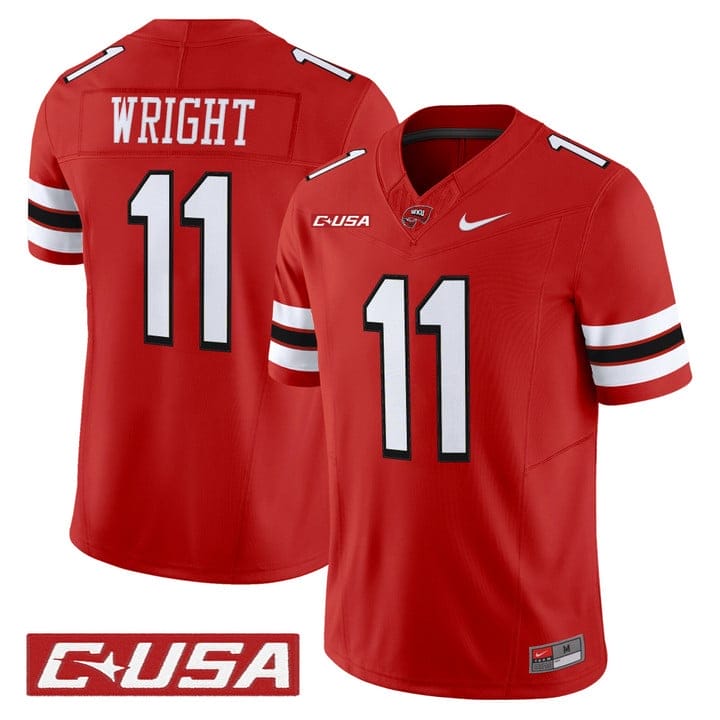 La'Vell Wright Jersey #11 Western Kentucky Hilltoppers 2025 Stitched - Image 5