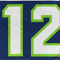 Large 12TH Man Blue Flag 3X5Ft Seattle Seahawks Football Banner Man Cave Dorm