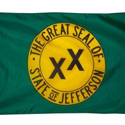 Large 3x5FT Flag Proposed Unofficial State Jefferson California CA Dorm