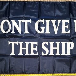 Large 3x5ft Flag Black Dont Give Up The Ship Dorm Man Cave History Navy USA Chesapeake