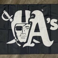 Las Vegas Oakland Raiders Athletics Flag 3x5 ft Banner Man-Cave Garage