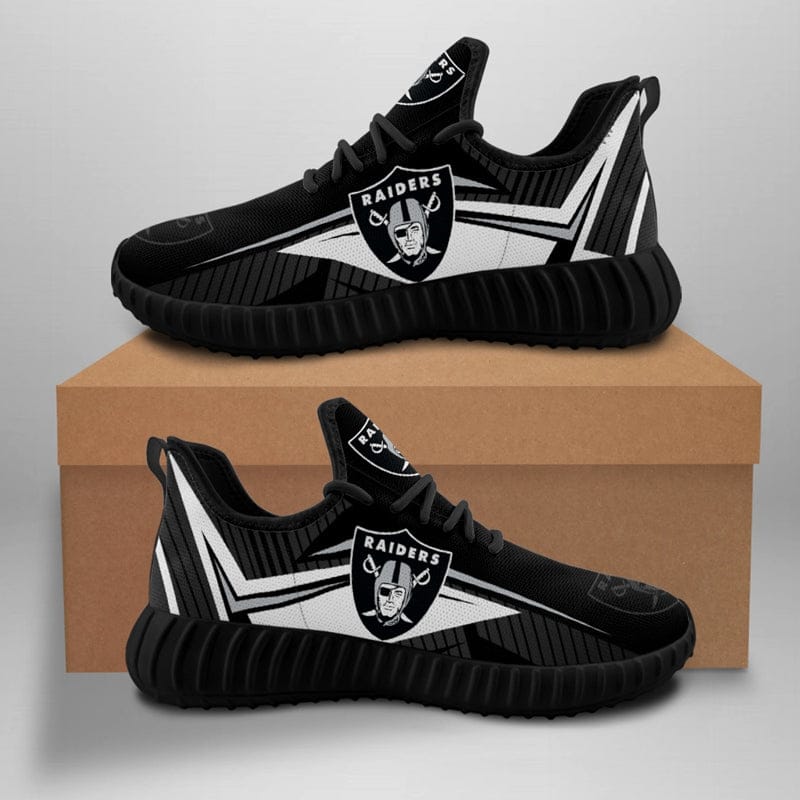 Alternative view of Las Vegas Raiders Sneaker Shoes NFL For Men Women Fans