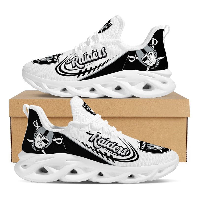 Alternative view of Las Vegas Raiders Max Soul Sneakers Shoes Elevate Your Every Step