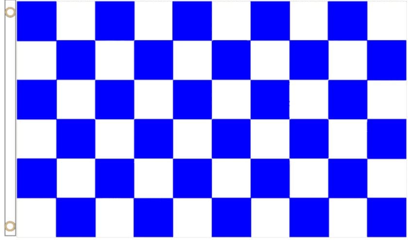 Leicester City Football Club Flag Leicester City Check Flag 3x5ft Banner Polyester