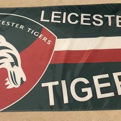 Leicester Tigers City Football Club Flag 3x5ft Banner Polyester
