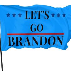 Let’s Go Brandon Flag for Wall College 3x5Ft Blue with Brass Grommets