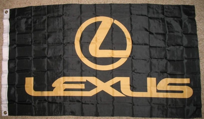Lexus Traditional Flag 3X5 Ft Polyester Banner USA 90x150cm