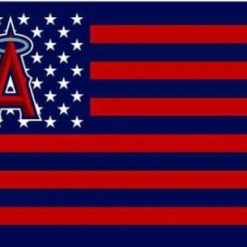 Los Angeles Angels Flag 3X5Ft Banner USA Polyester with Brass Grommets
