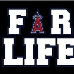 Los Angeles Angels For Life Flag 3X5Ft Banner USA Polyester with Brass Grommets