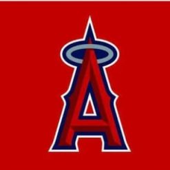 Los Angeles Angels USA American Red Flag 3X5Ft Banner USA Polyester with Brass Grommets
