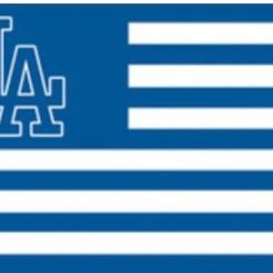 Los Angeles Dodgers US Sport Flag 3X5Ft Banner USA Polyester with Brass Grommets