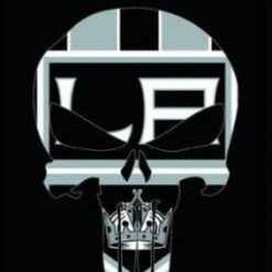 Los Angeles Kings Skull Flag 3X5Ft Polyester Digital Print Banner USA