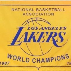 Los Angeles Lakers Custom Flag 3X5Ft Polyester Banner USA Digital Print