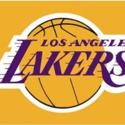 Los Angeles Lakers Team Yellow Flag 3X5Ft Polyester Banner USA Digital Print